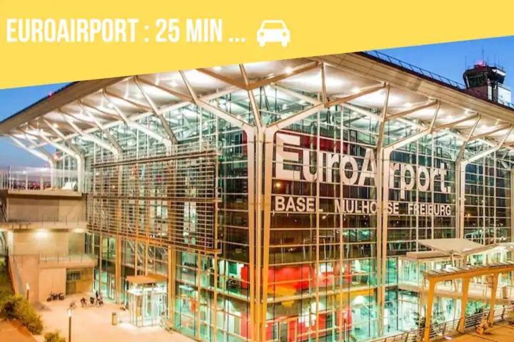 Super Appartement - Centre-Ville Mulhouse 4Pers Ngoại thất bức ảnh